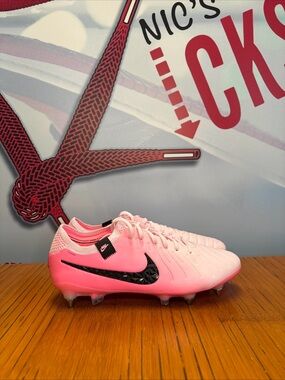 Nike Tiempo Legend 10 Elite SG Pro Soccer Cleats Pink (FN7283-601) Men’s Size 7